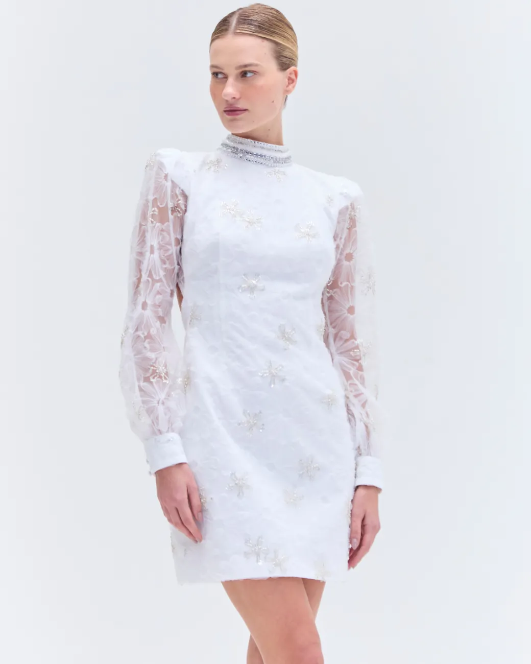 PatBO BEADED LACE MINI DRESS- Dresses & Jumpsuits