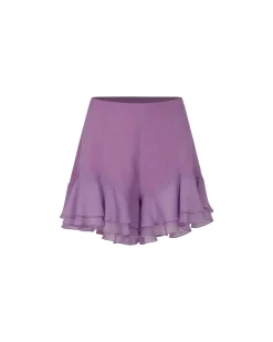 PatBO Chiffon Ruffle Shorts (FINAL SALE)- Matching Sets|Bottoms