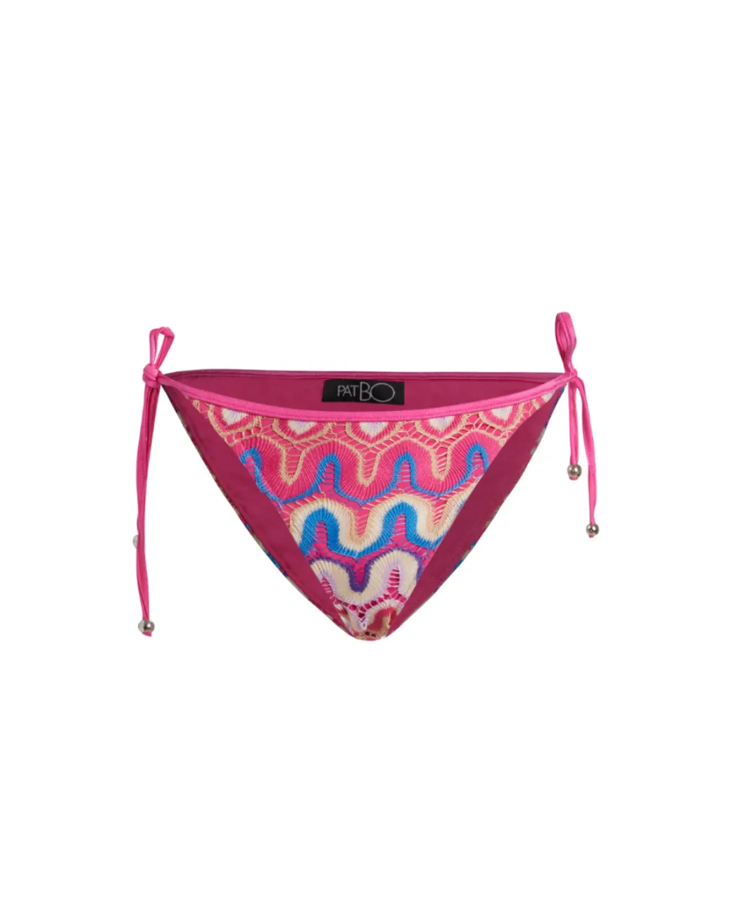 PatBO CROCHET STRING BIKINI BOTTOM (FINAL SALE)- Bikinis|Matching Sets
