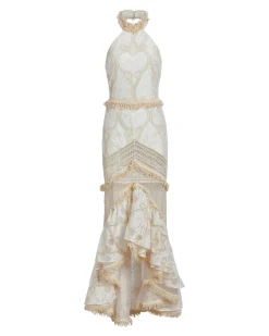 PatBO Eyelet Lace Maxi Dress (EXCLUSIVE)- Dresses & Jumpsuits