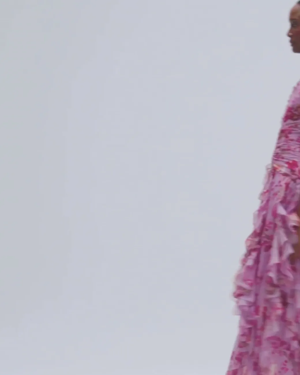PatBO Floral Haze Stretch Tulle Maxi Dress- Dresses & Jumpsuits