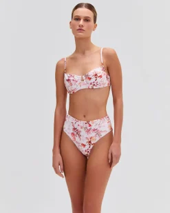 PatBO Floral Haze Underwire Bikini Top (EXCLUSIVE)- Bikinis|Matching Sets