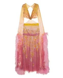 PatBO Floral Long Dress- Dresses & Jumpsuits