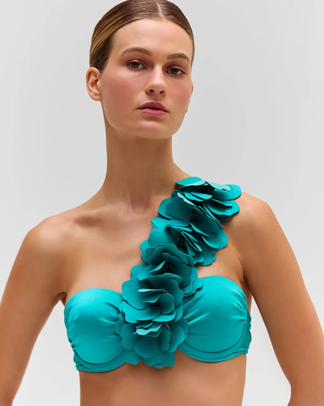 PatBO Flower Applique Bikini Top (FINAL SALE)- Bikinis