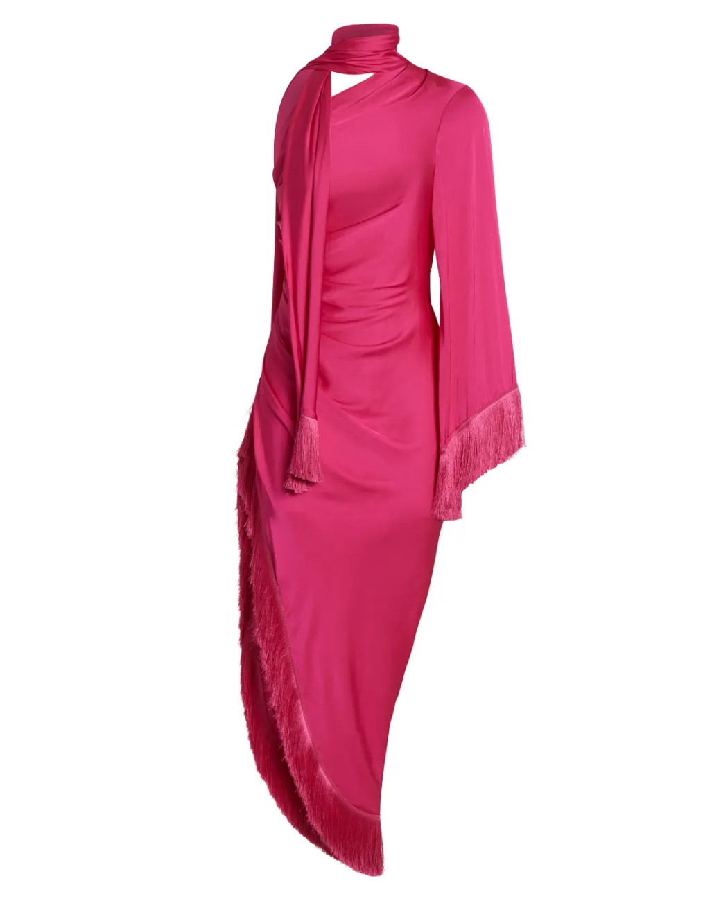 PatBO FRINGE TRIM OSCAR DRESS (FINAL SALE)- Dresses & Jumpsuits