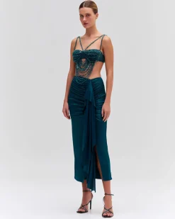 PatBO Hand-Beaded Bralette- Tops & Bodysuits