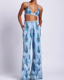PatBO Hand-Beaded Bralette (FINAL SALE)- Matching Sets|Denim