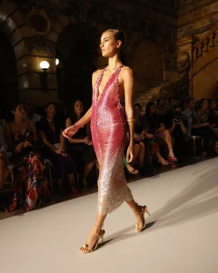 PatBO HAND-BEADED OMBRE GOWN (RUNWAY)- Dresses & Jumpsuits