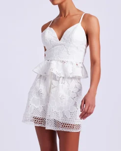 PatBO High Waist Lace Shorts (EXCLUSIVE) (FINAL SALE)- Matching Sets