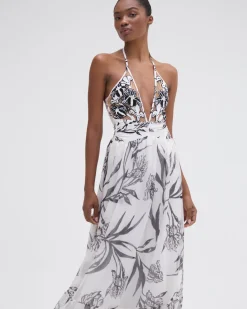 PatBO IRIS EMBROIDERED BEACH DRESS- Beach Dresses