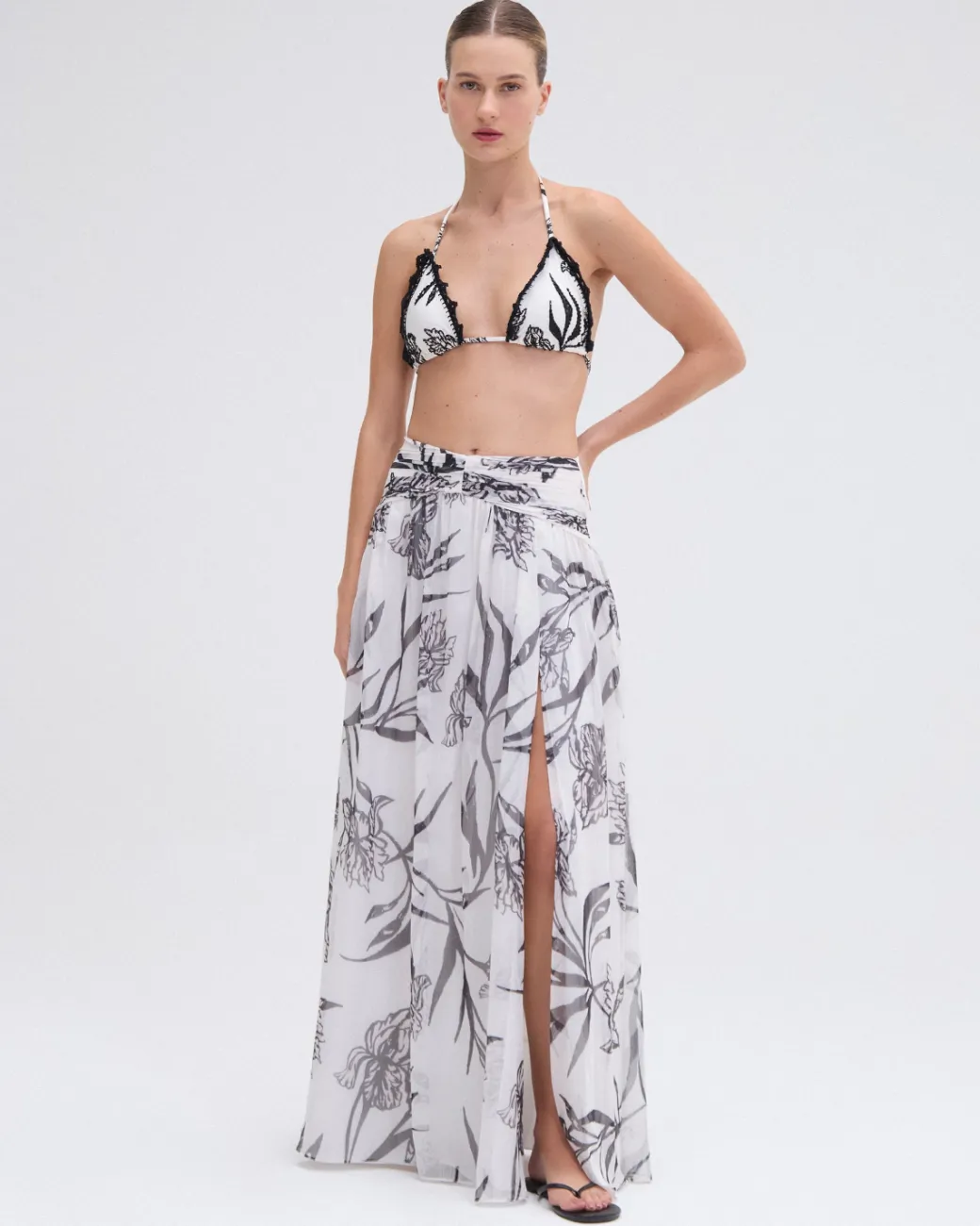 PatBO IRIS MAXI SKIRT- Cover-ups