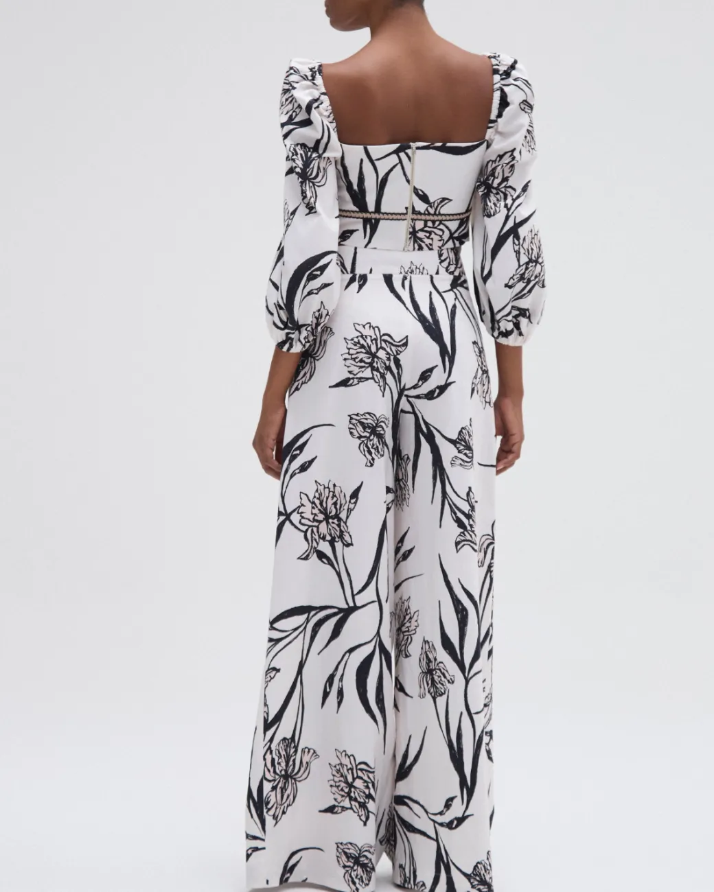 PatBO IRIS WIDE LEG PANT- Bottoms|Matching Sets