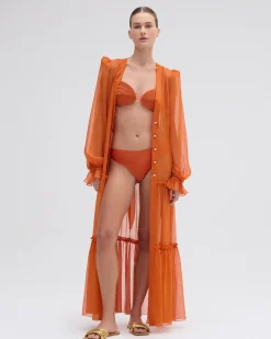 PatBO JERSEY SANDS BRAIDED BIKINI TOP- Bikinis|Matching Sets