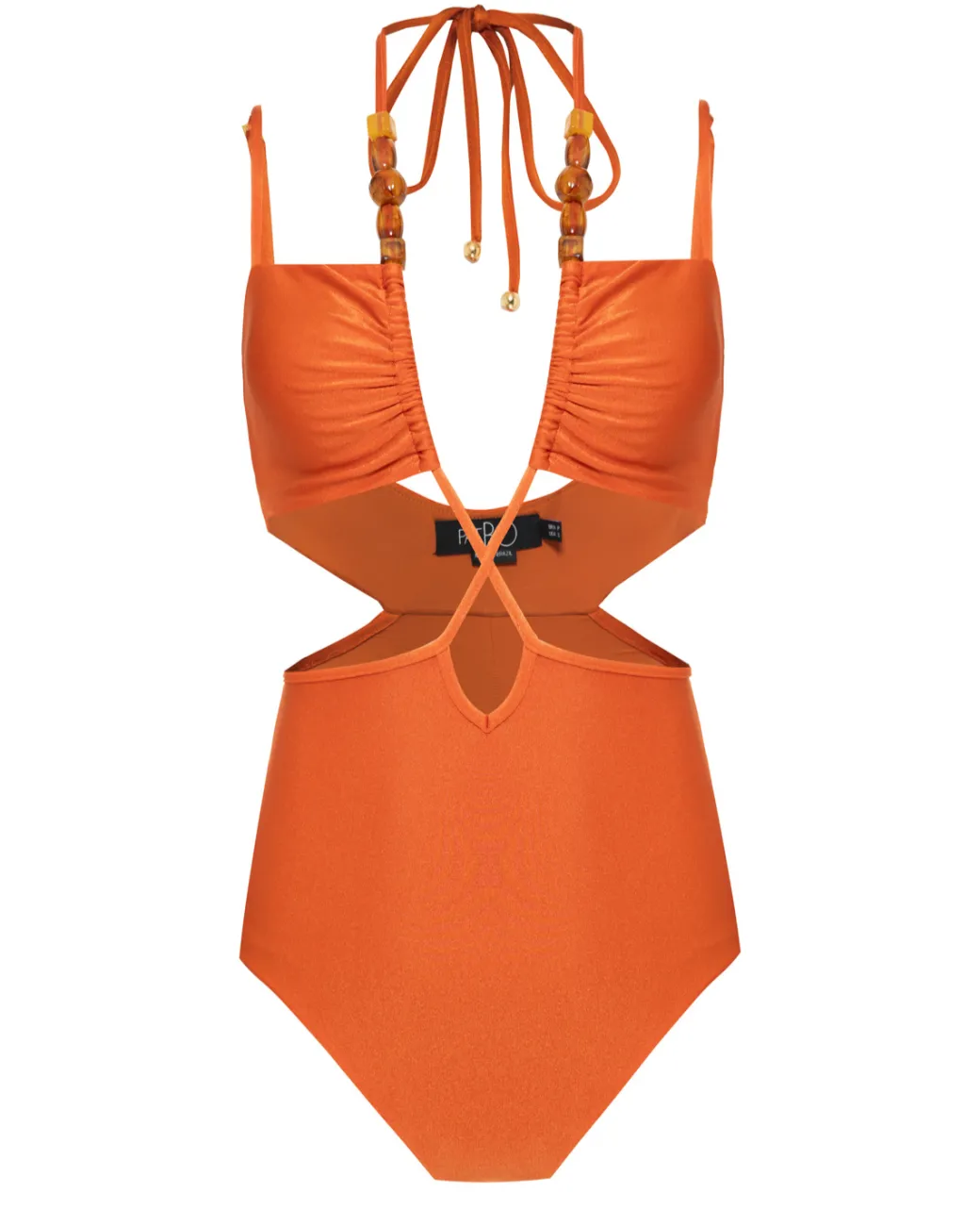 PatBO JERSEY SANDS LACE UP ONE PIECE- One Pieces