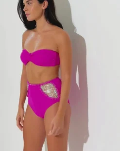PatBO Knit Bandeau Bikini Top X Harrods (FINAL SALE)- Bikinis