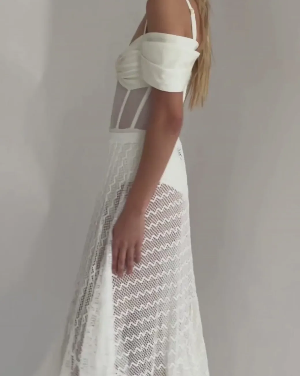 PatBO Lace Beach Skirt- Cover-ups