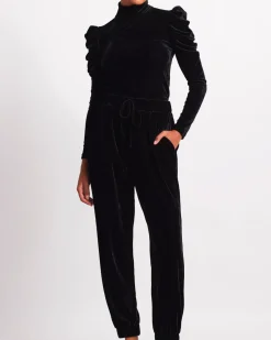 PatBO Luxe Velvet Jogger (FINAL SALE)- Matching Sets|Bottoms