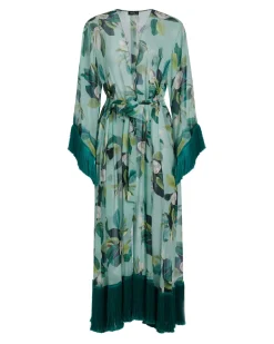 PatBO Magnolia Fringe Trim Robe (FINAL SALE)- Cover-ups