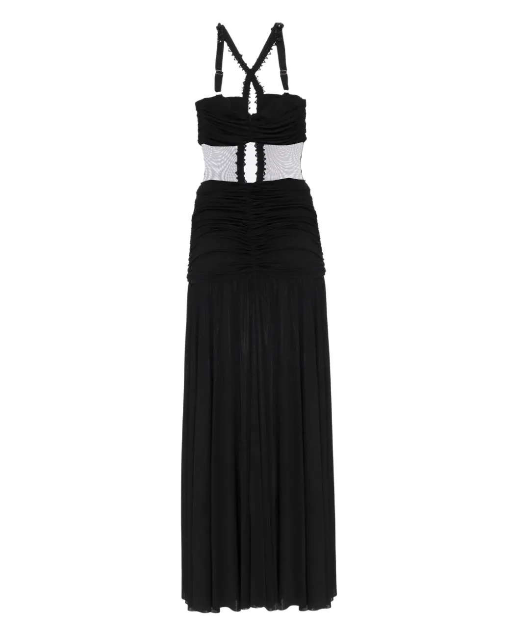 PatBO Moonlight Cross-Front Maxi Dress- Dresses & Jumpsuits