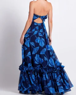 PatBO Nightflower Beaded Strapless Gown (FINAL SALE)- Dresses & Jumpsuits