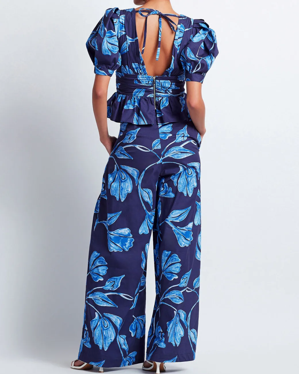 PatBO Nightflower Wide Leg Pant (FINAL SALE)- Matching Sets|Bottoms