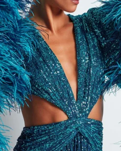 PatBO OMBRE SEQUIN MINI DRESS (FINAL SALE)- Dresses & Jumpsuits