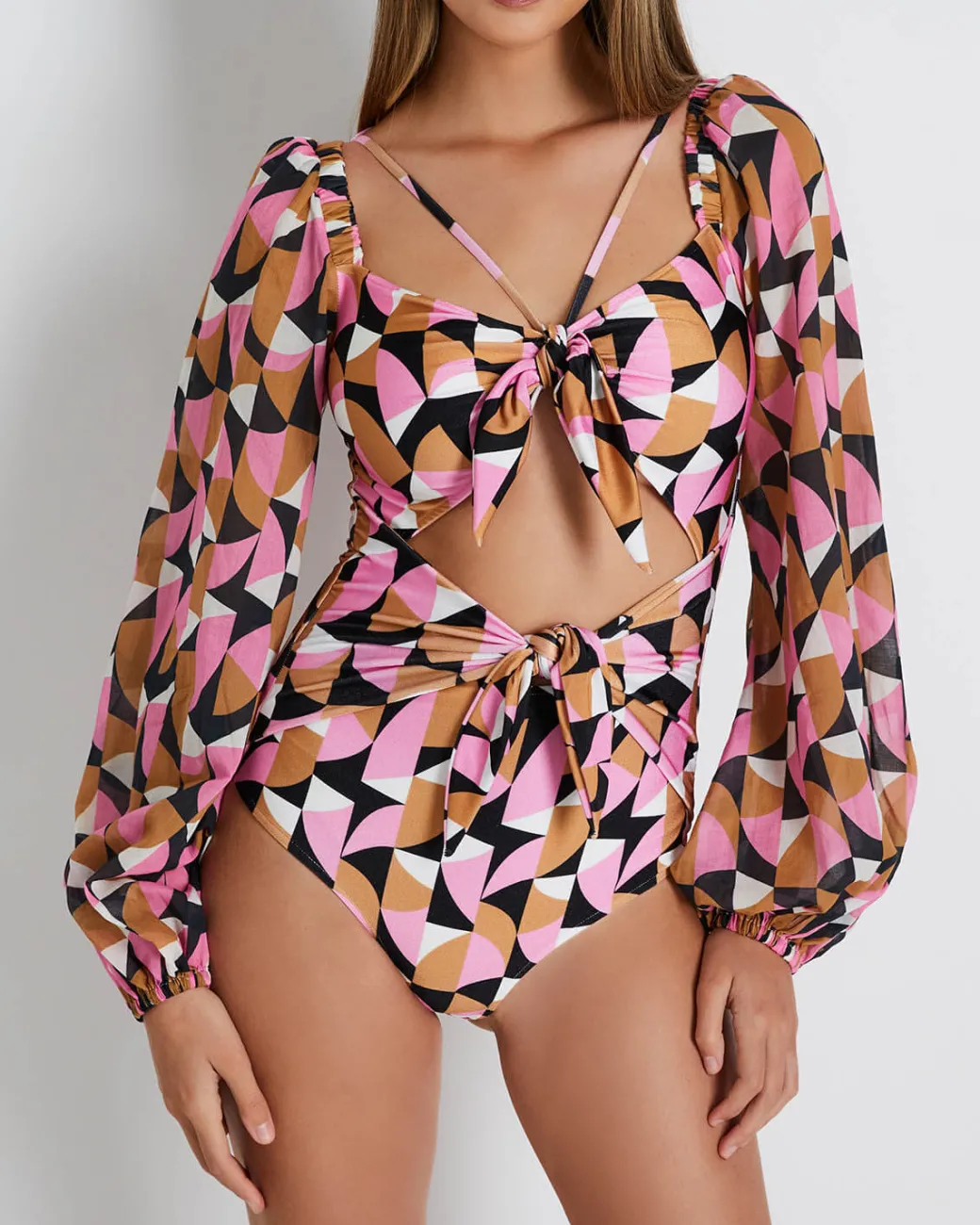 PatBO Plitka Cut-out Bodysuit (FINAL SALE)- One Pieces|Tops & Bodysuits