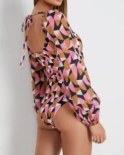 PatBO Plitka Cut-out Bodysuit (FINAL SALE)- One Pieces|Tops & Bodysuits
