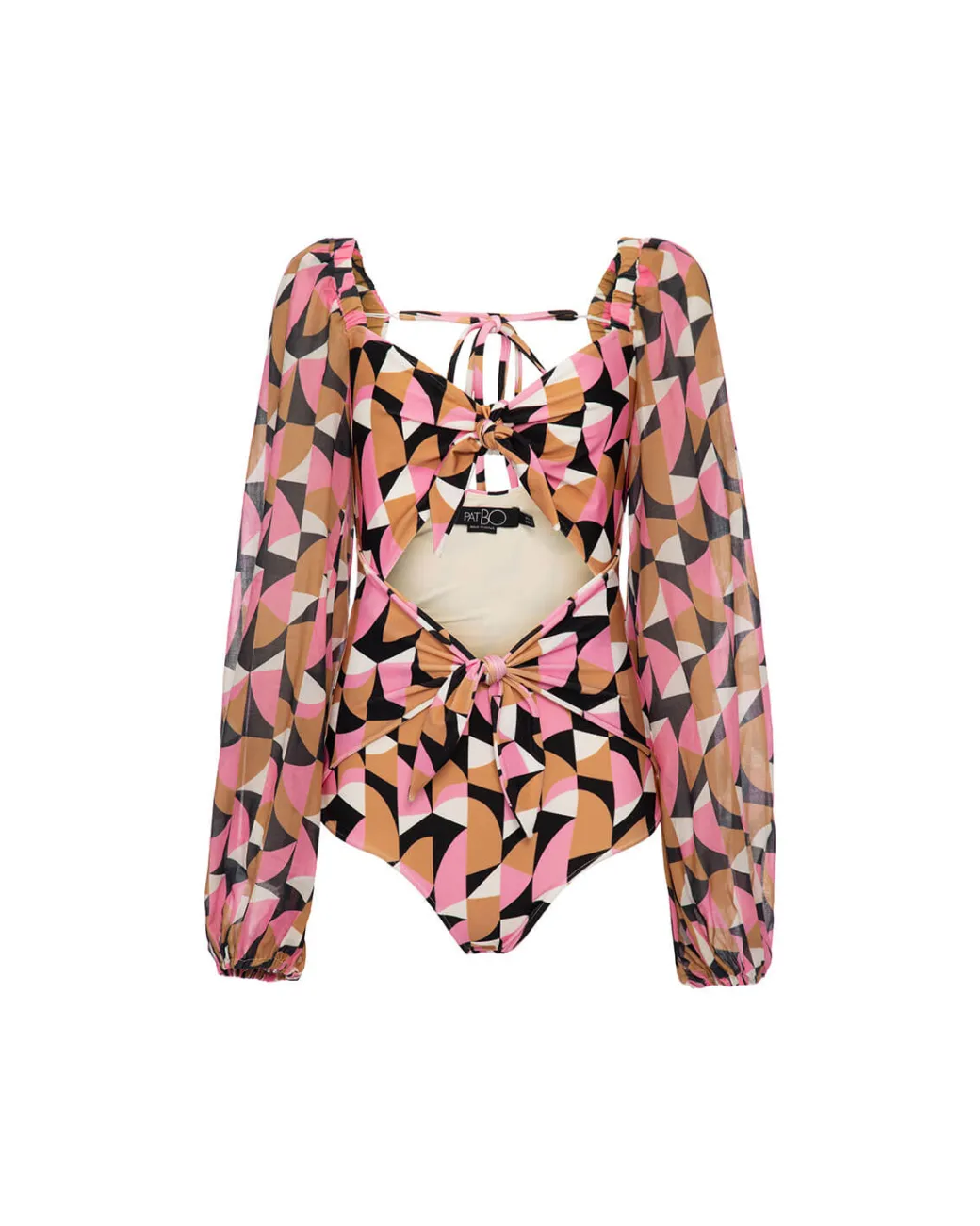 PatBO Plitka Cut-out Bodysuit (FINAL SALE)- One Pieces|Tops & Bodysuits