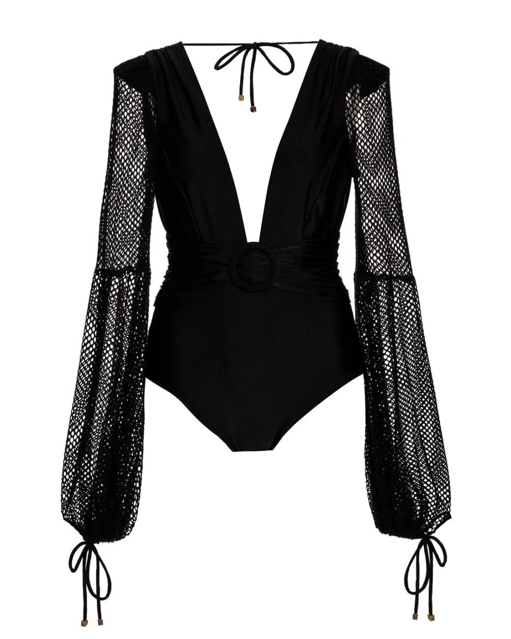 PatBO Plunge Netted One Piece- One Pieces