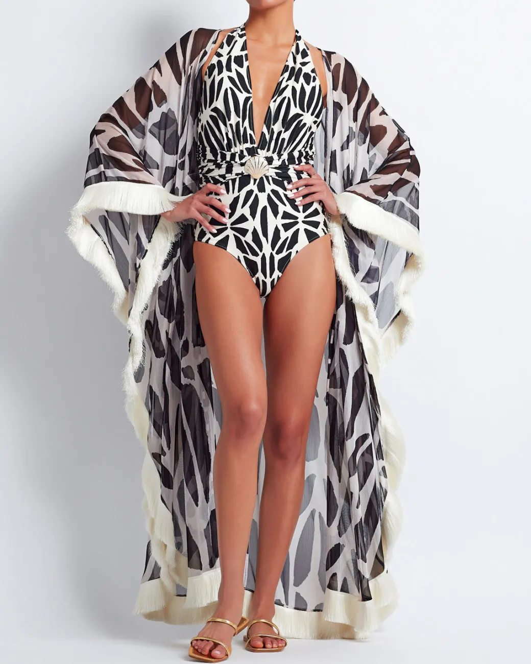 PatBO PLUNGE ONE PIECE SWIMSUIT (FINAL SALE)- One Pieces
