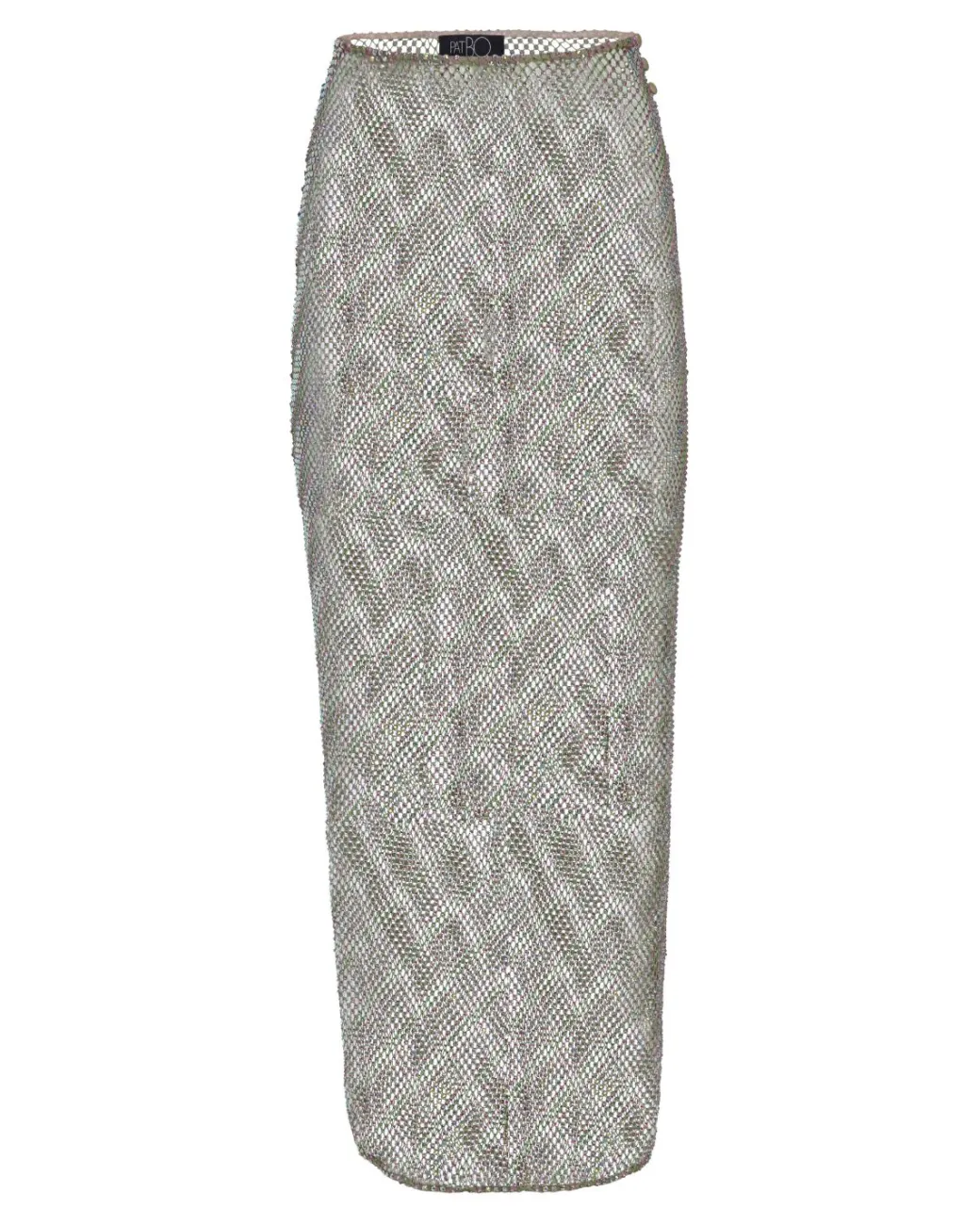 PatBO Rhinestone-Netted Midi Skirt (FINAL SALE)- Bottoms