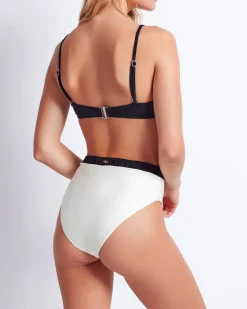 PatBO SEASHELL HIGH CUT BIKINI BOTTOM (FINAL SALE)- Bikinis