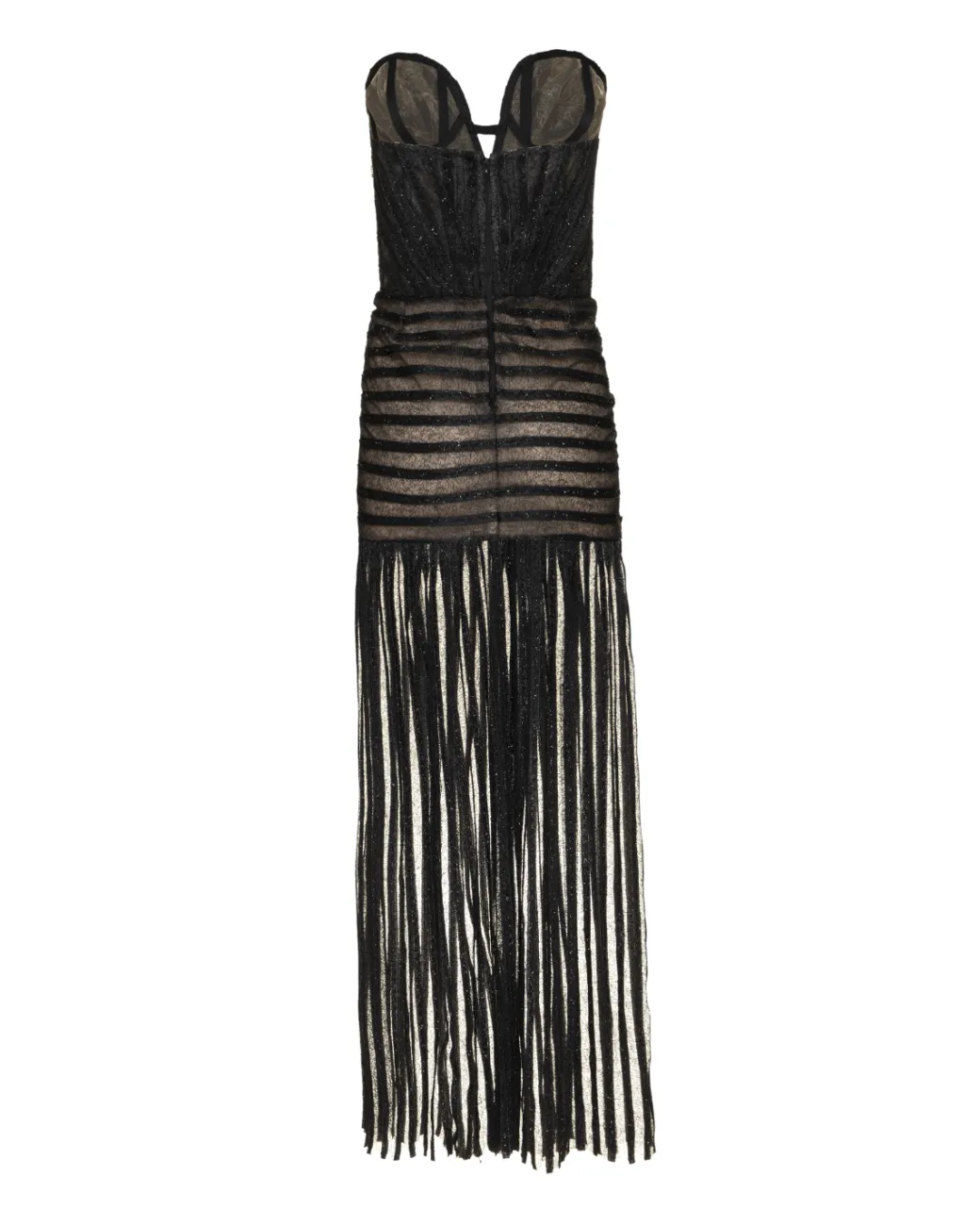 PatBO Sparkle Tulle Strapless Maxi Dress (RUNWAY)- Dresses & Jumpsuits