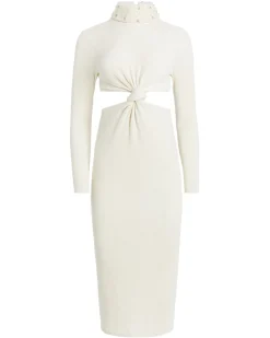 PatBO Stretch Knit Midi Dress (FINAL SALE)- Dresses & Jumpsuits