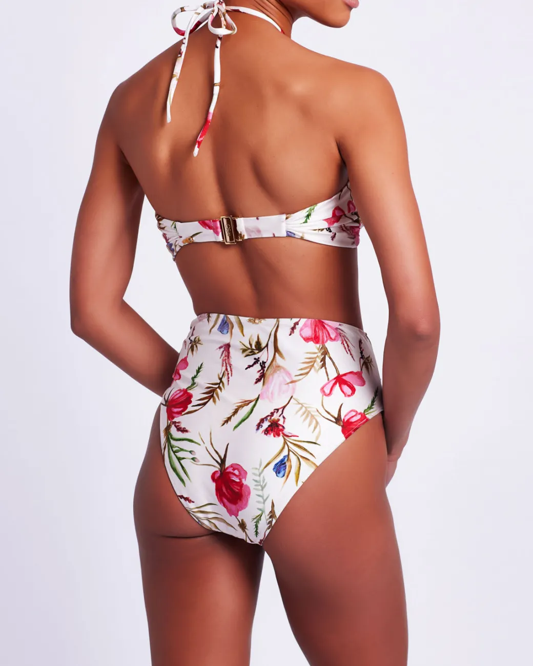 PatBO Viera Halterneck Bikini Top (FINAL SALE)- Bikinis