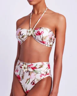 PatBO Viera High Waist Bikini Bottom (FINAL SALE)- Bikinis