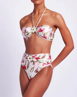 PatBO Viera High Waist Bikini Bottom (FINAL SALE)- Bikinis